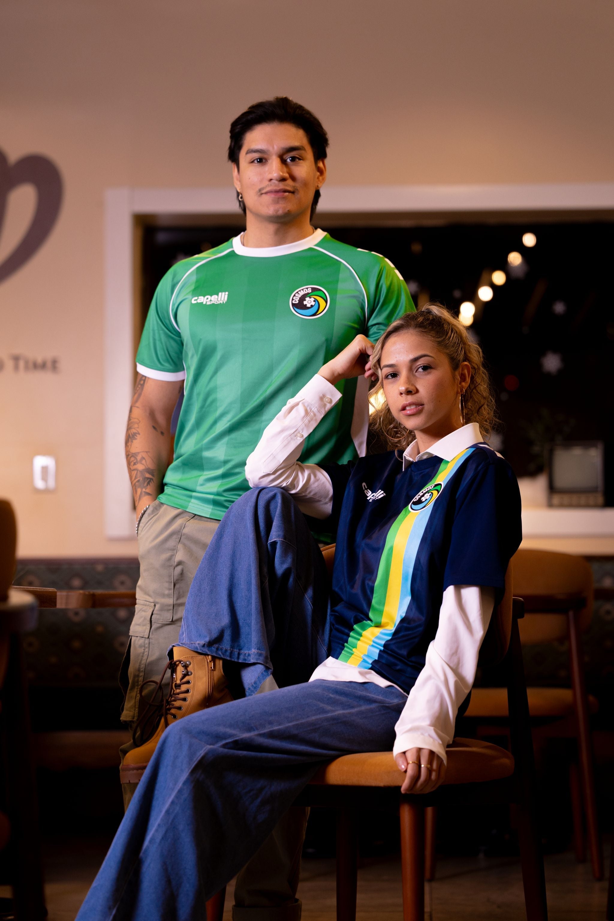 サッカー　ジャージ　ニューヨークコスモス　L相当 2026 SEASON JERSEYS – NY Cosmos