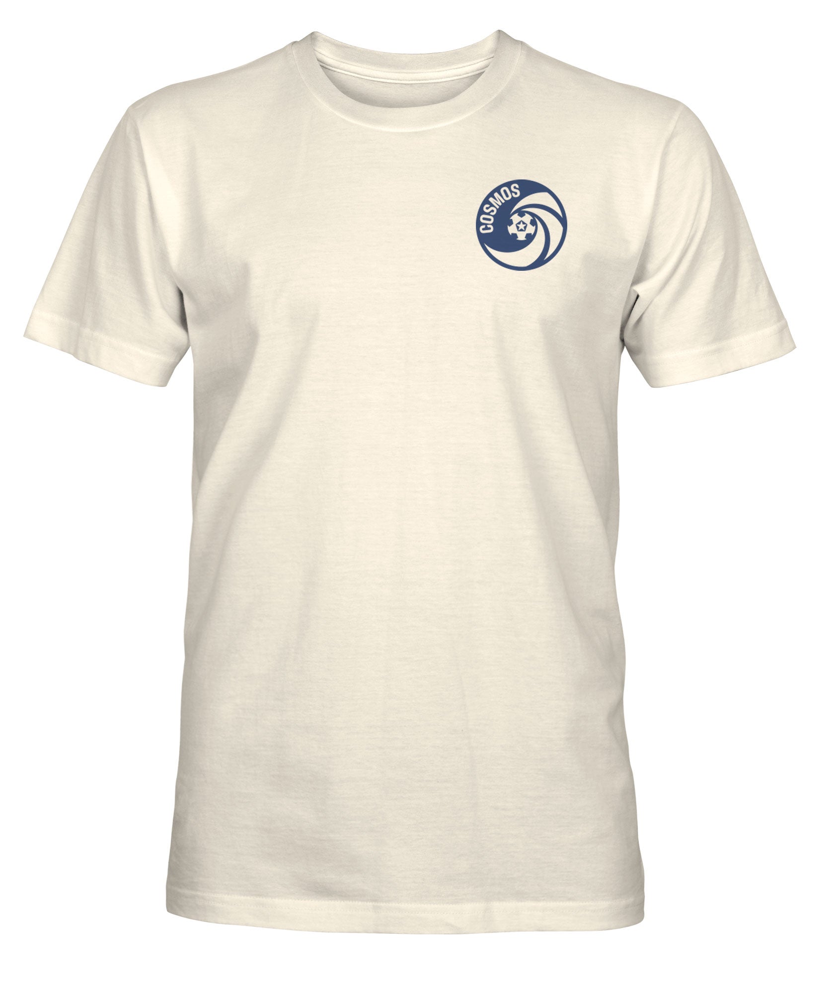 Cosmos Big Logo Heavyweight Cotton T-Shirt- Natural