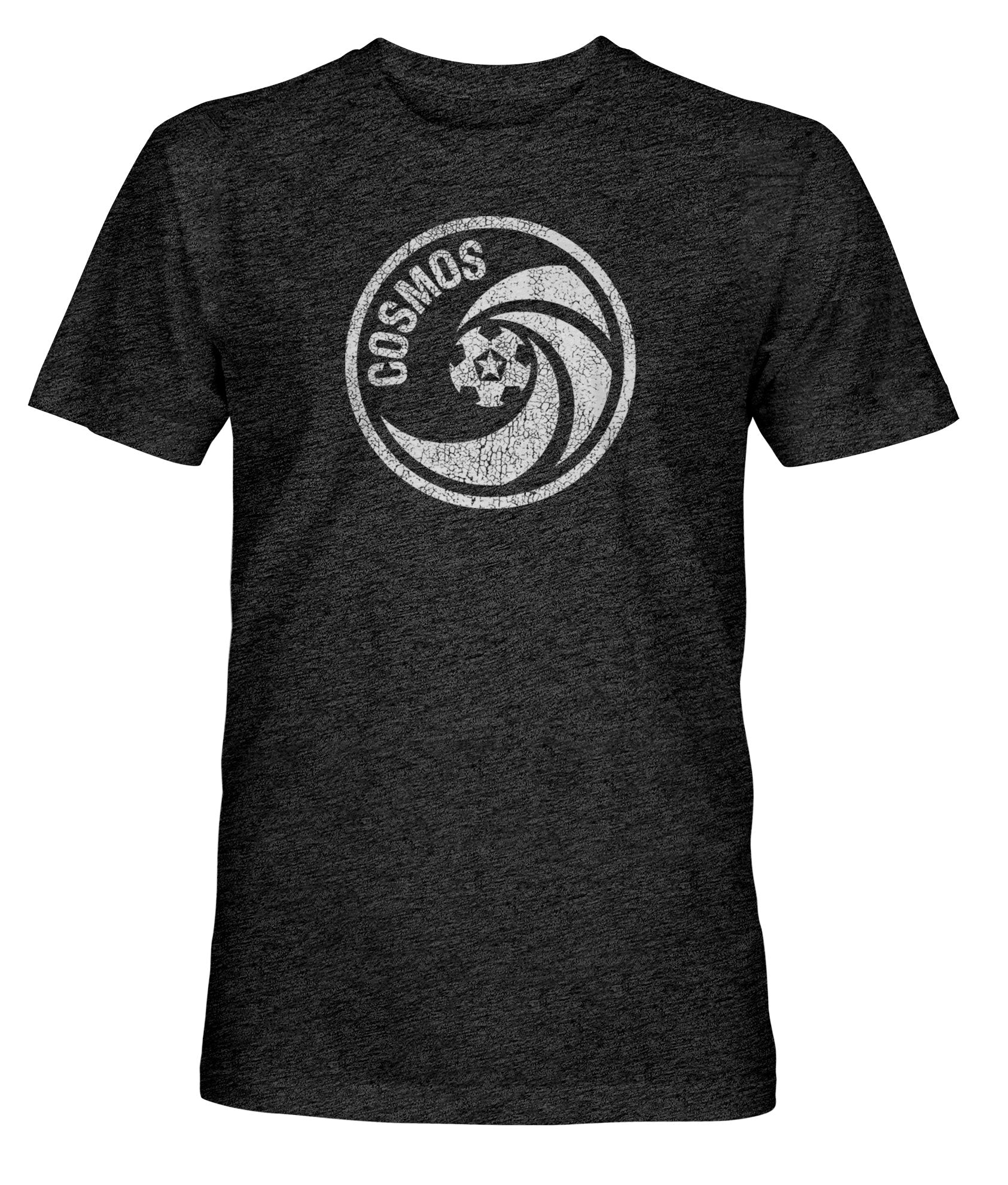 Cosmos Mono Logo Vintage Triblend T-Shirt - Black
