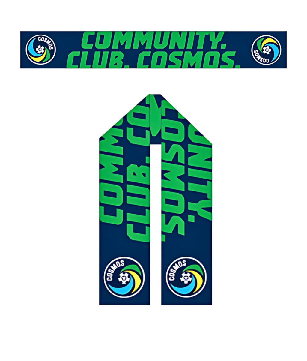 Comunity. Club. Cosmos. Scarf