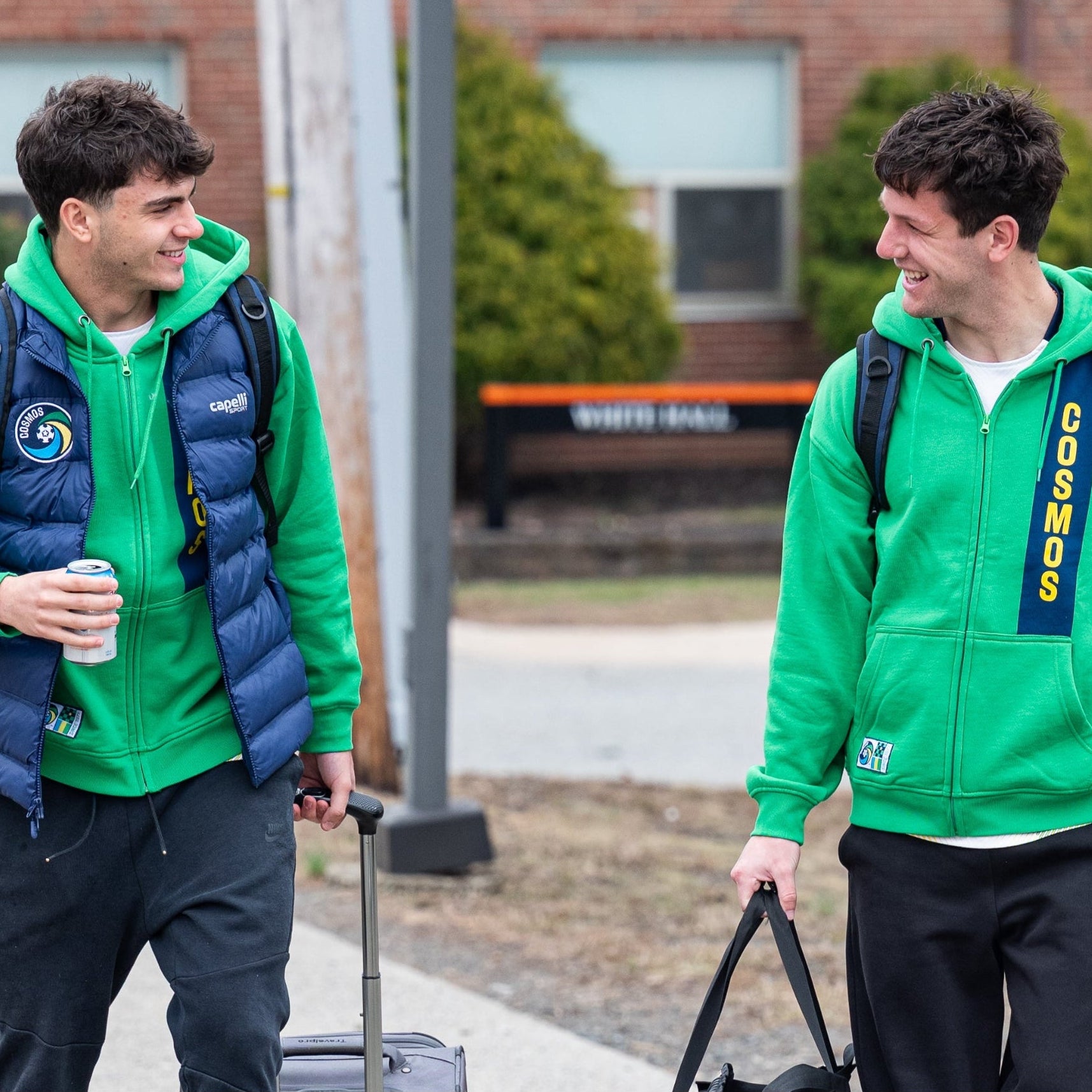 Cosmos Green Full-Zip Hoodie - Adult