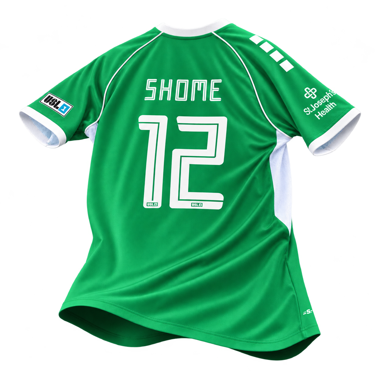 SHAMIT SHOME #12 Official USL Home Jersey