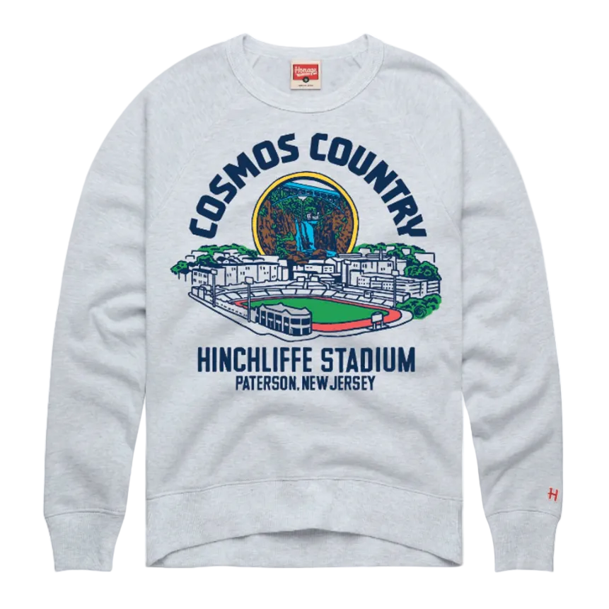 HOMAGE to Hinchliffe Crewneck Sweatshirt - Grey Adult