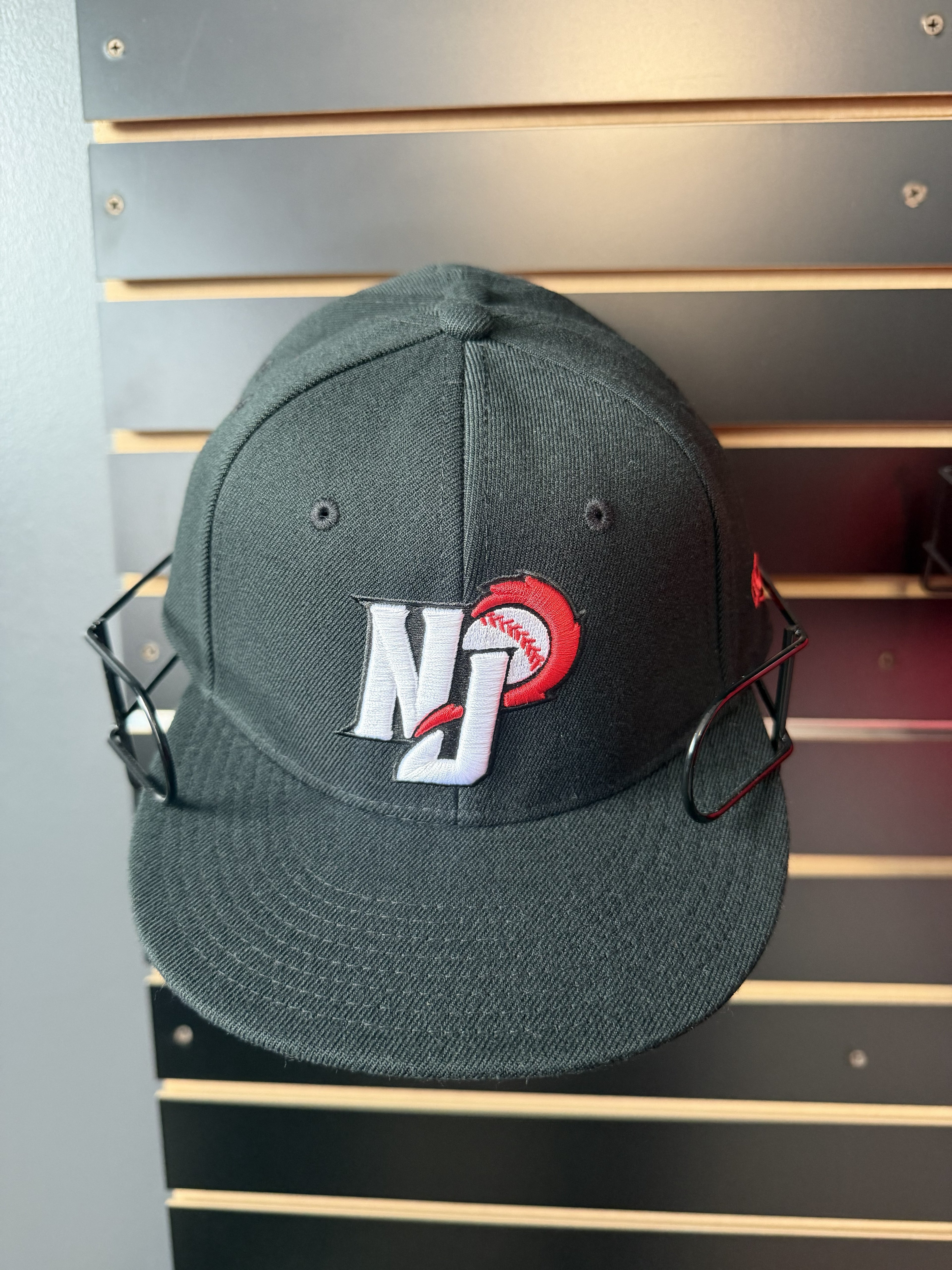 Jackals Black NJ Hat w/Baseball