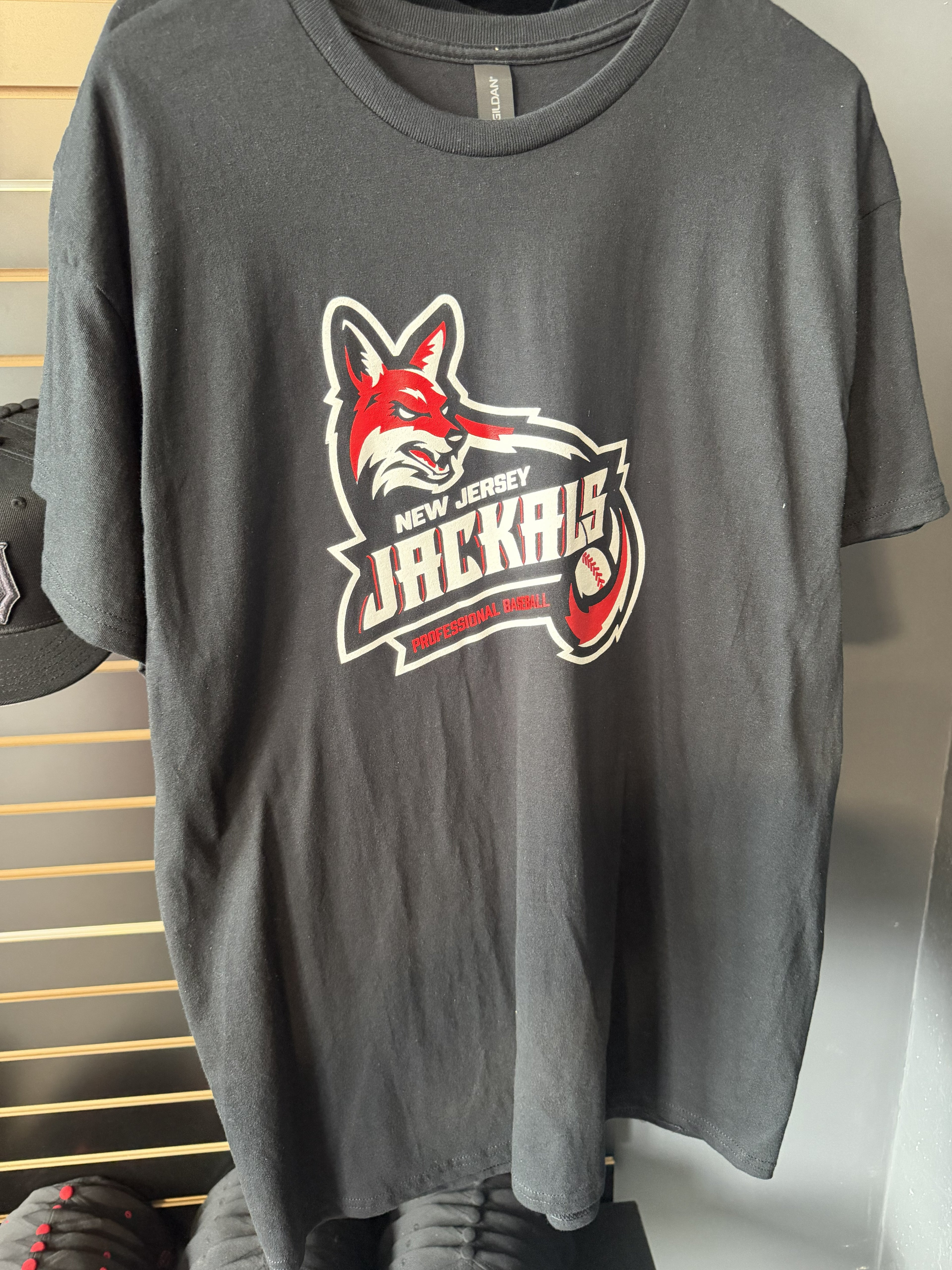 Jackals Black NJ Jackals T-Shirt