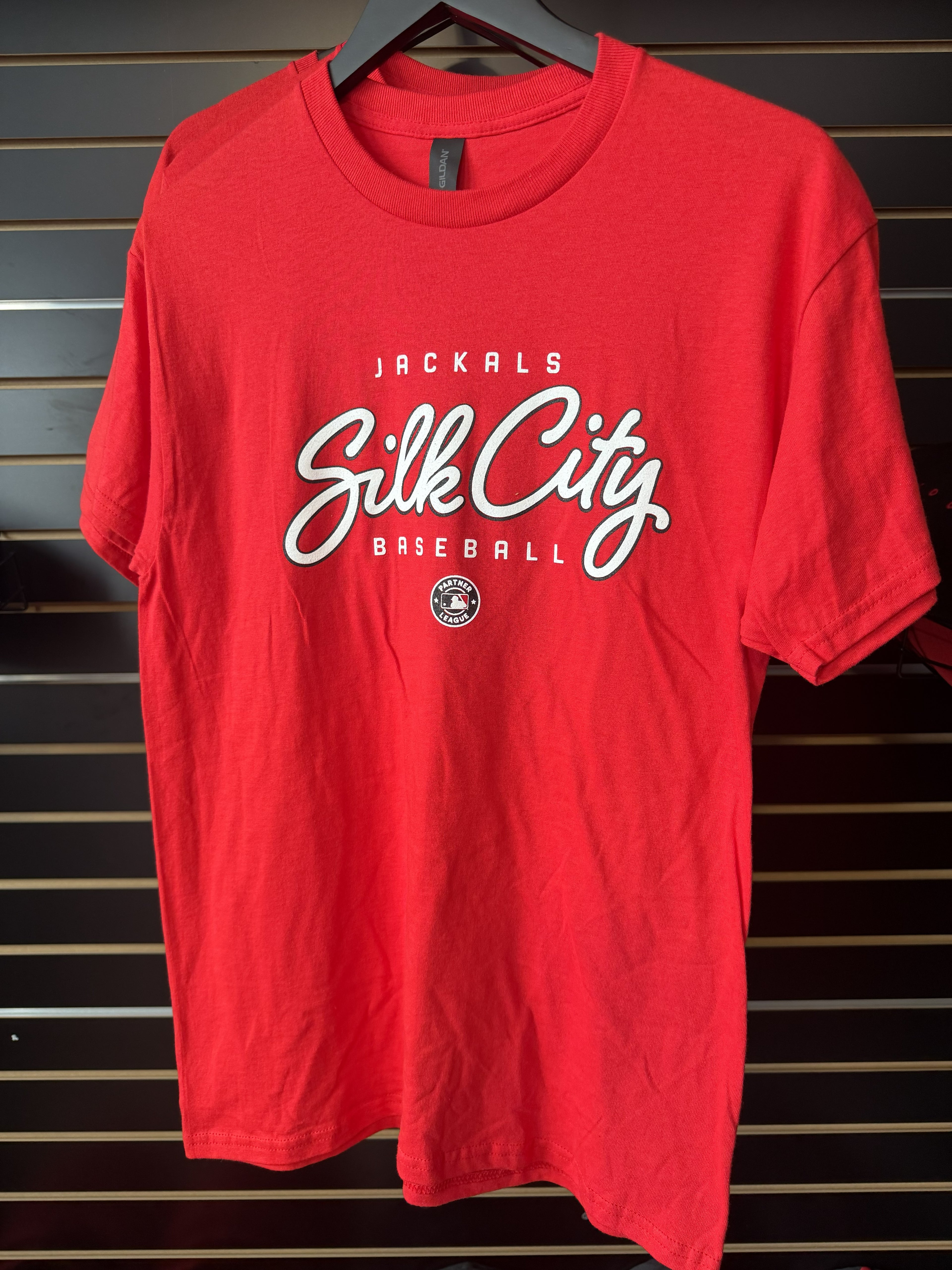 Jackals Red Silk City T-Shirt