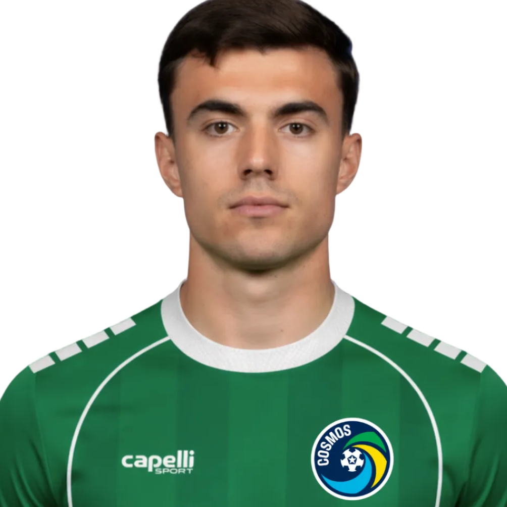 WILL NOECKER #24 Official USL Cosmos Home Jersey
