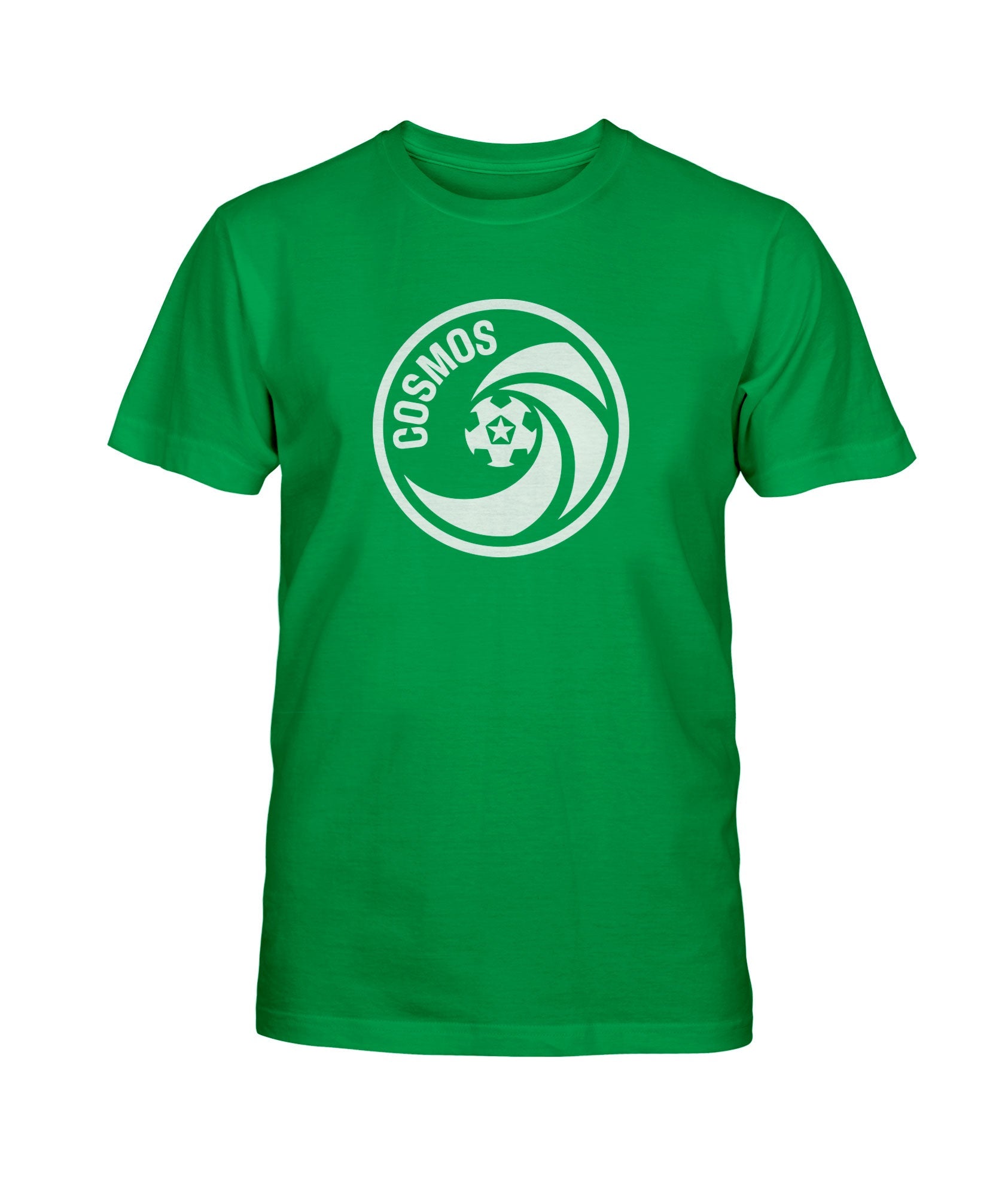 Youth Cosmos Badge Cotton T-Shirt - Green