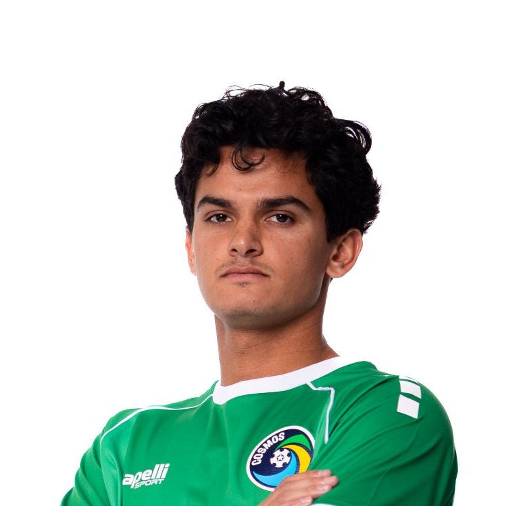 AJMEER SPENGLER #8 Official USL Cosmos Home Jersey