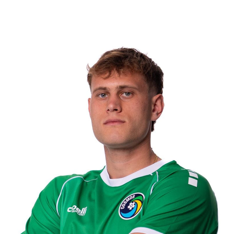 JUSTIN MILOVANOV #28 Official USL Cosmos Home Jersey