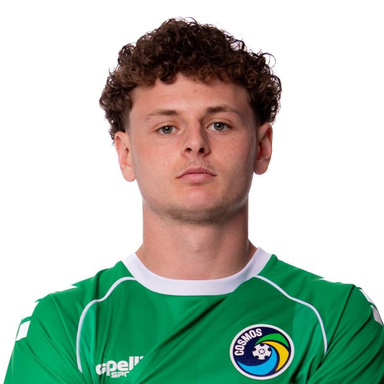 JULIEN LACHER #19 Official USL Cosmos Home Jersey