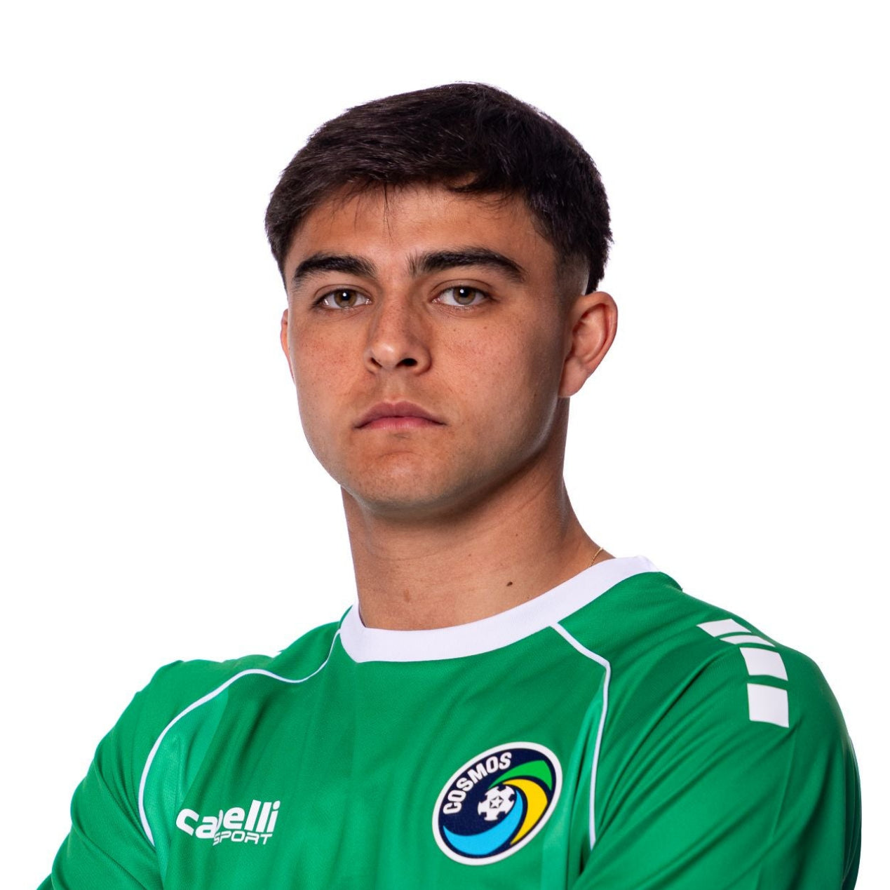 TINO PUENTES #14 Official USL Cosmos Home Jersey