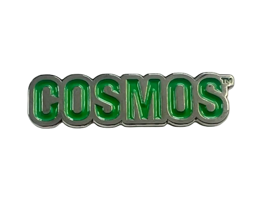 Cosmos 1.5'' Wordmark Enamel Pin