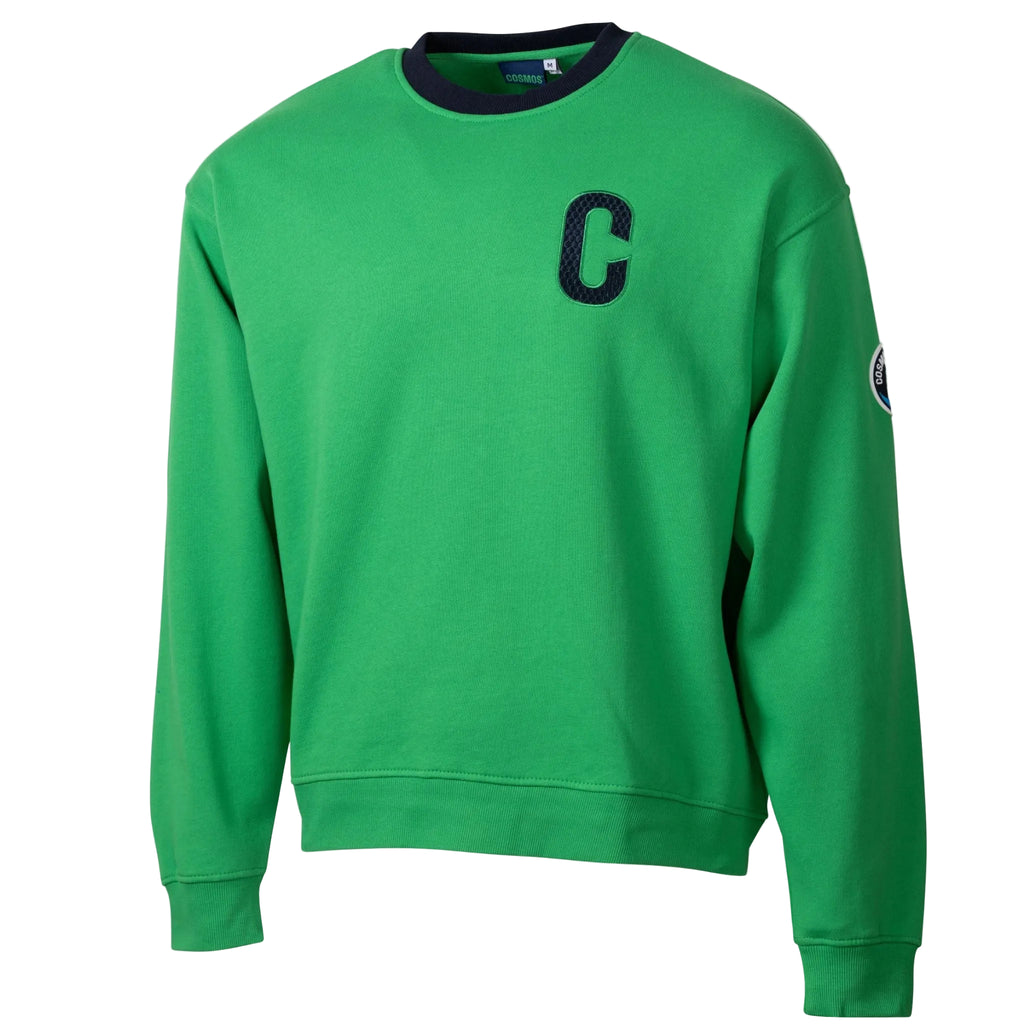 Cosmos Classic Crewneck Sweatshirt - Green Adult