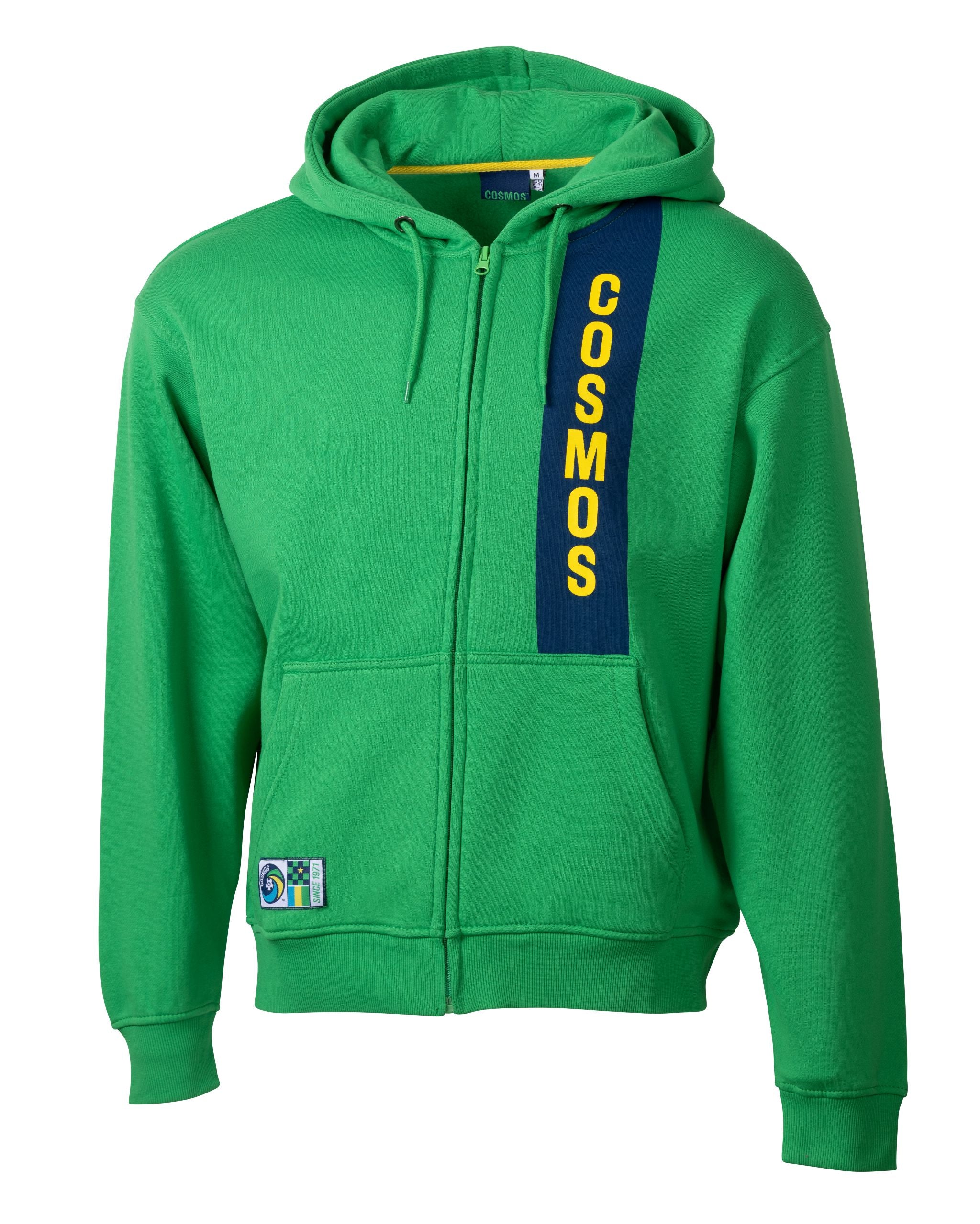 Cosmos Green Full-Zip Hoodie - Unisex