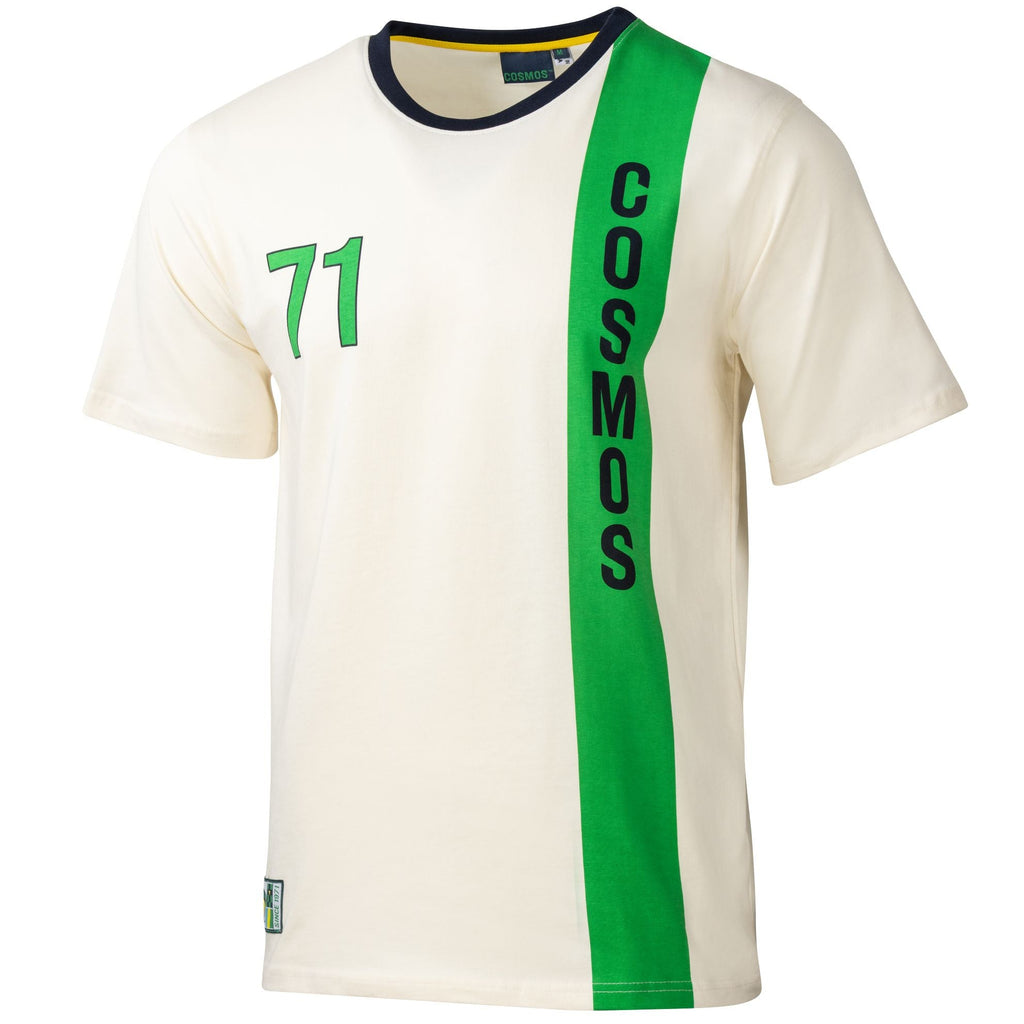 Cosmos Retro Relaxed T-Shirt - Cream Adult