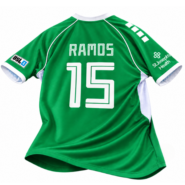 OZZIE RAMOS #15 Official USL Cosmos Home Jersey