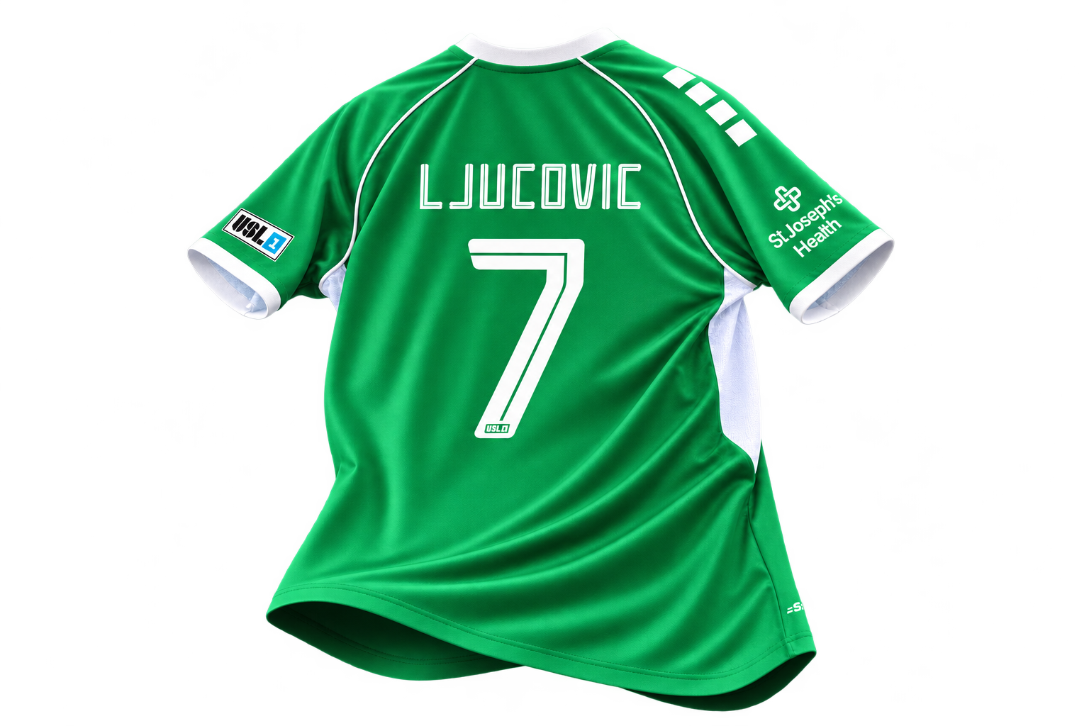 FRANKIE LJUCOVIC #7 Cosmos Home USL Jersey