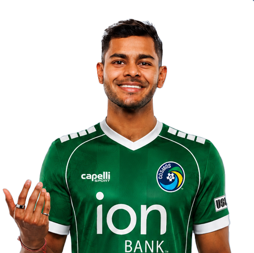 SHAMIT SHOME #12 Official USL Home Jersey